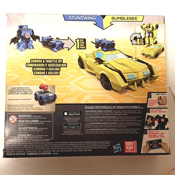 Transformers RID Activator Combiner Force Stuntwing Bumblebee SEALED - Picture 10 of 16